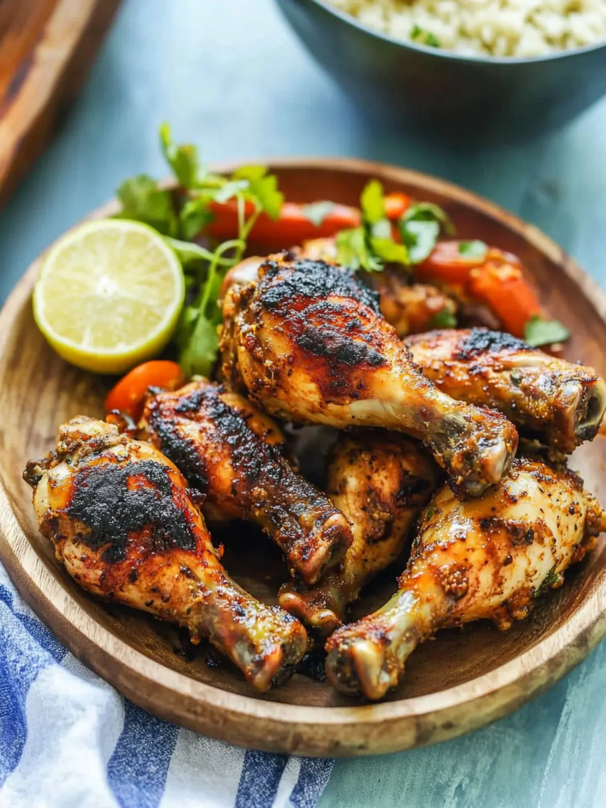 Baked Puerto Rican Chicken