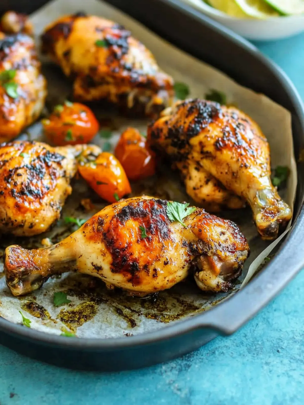 Baked Puerto Rican Chicken