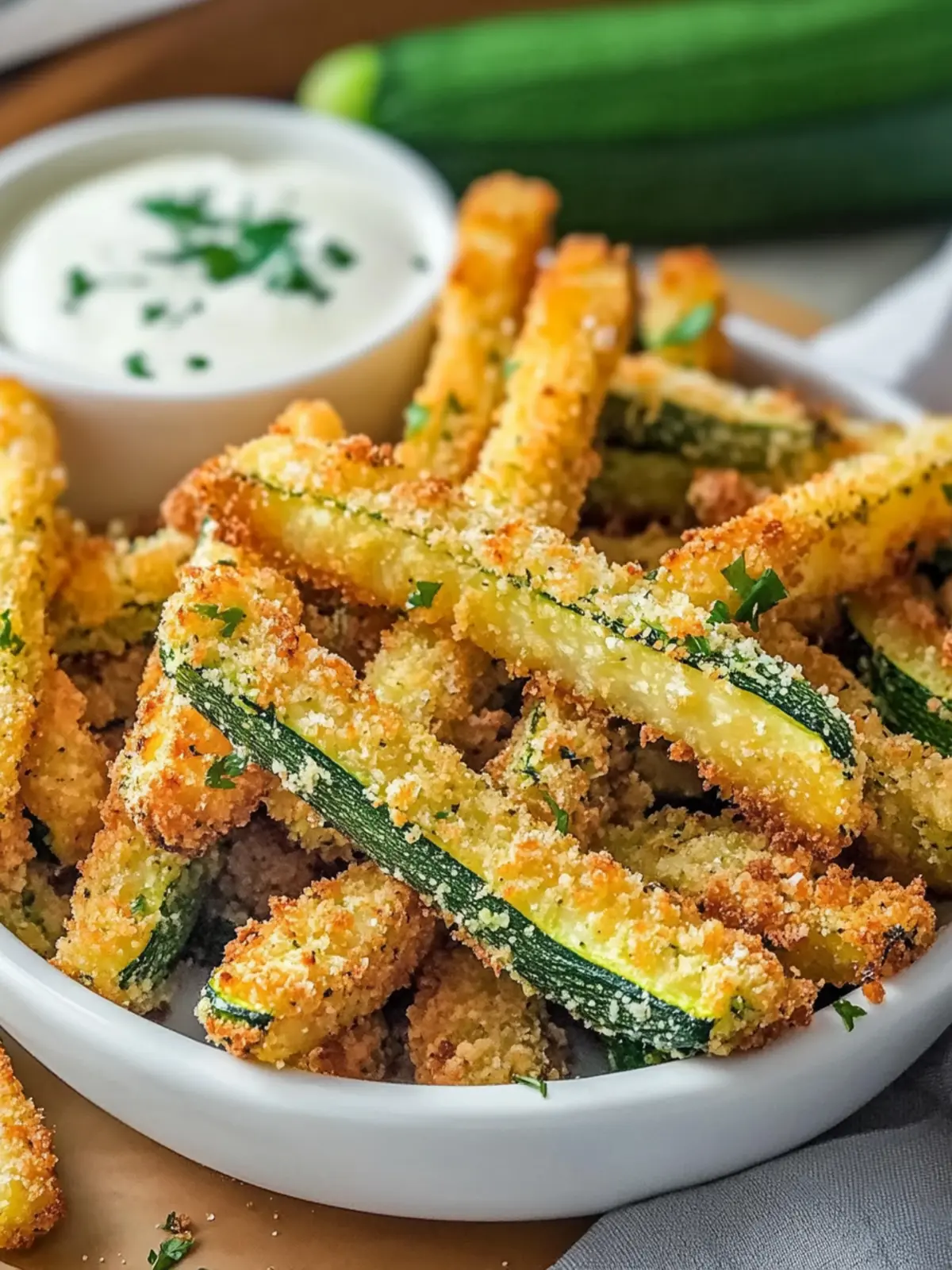 Keto Zucchini Fries