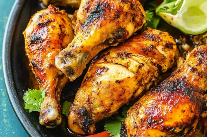 Baked Puerto Rican Chicken
