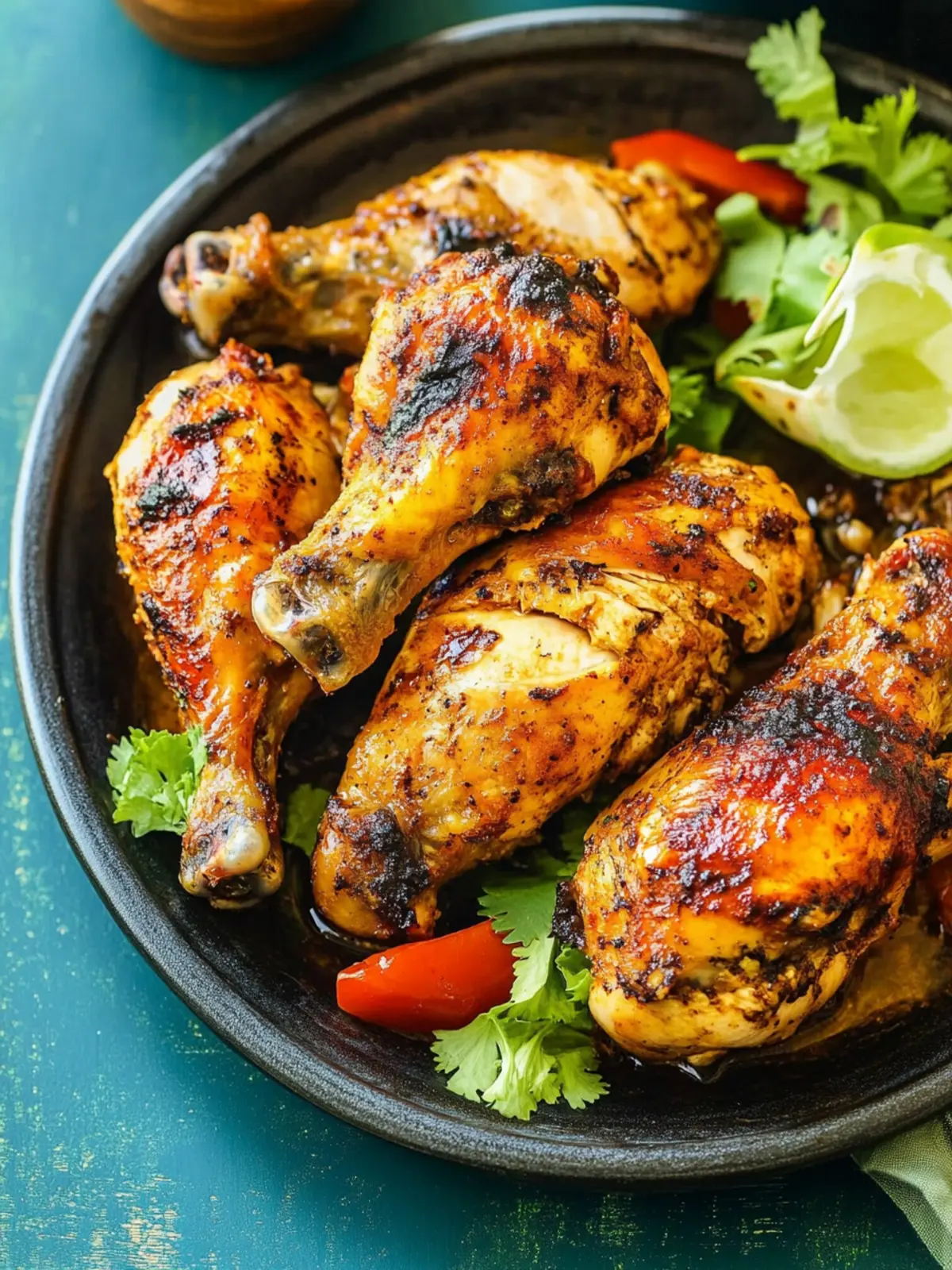 Baked Puerto Rican Chicken