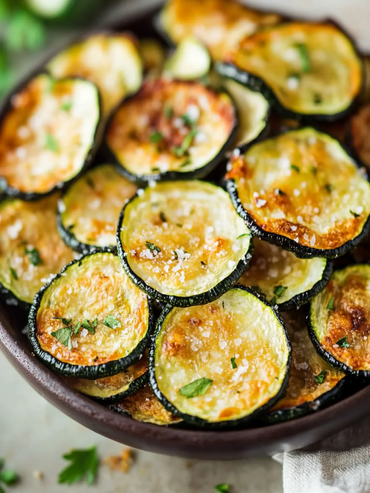 Baked Zucchini Chips