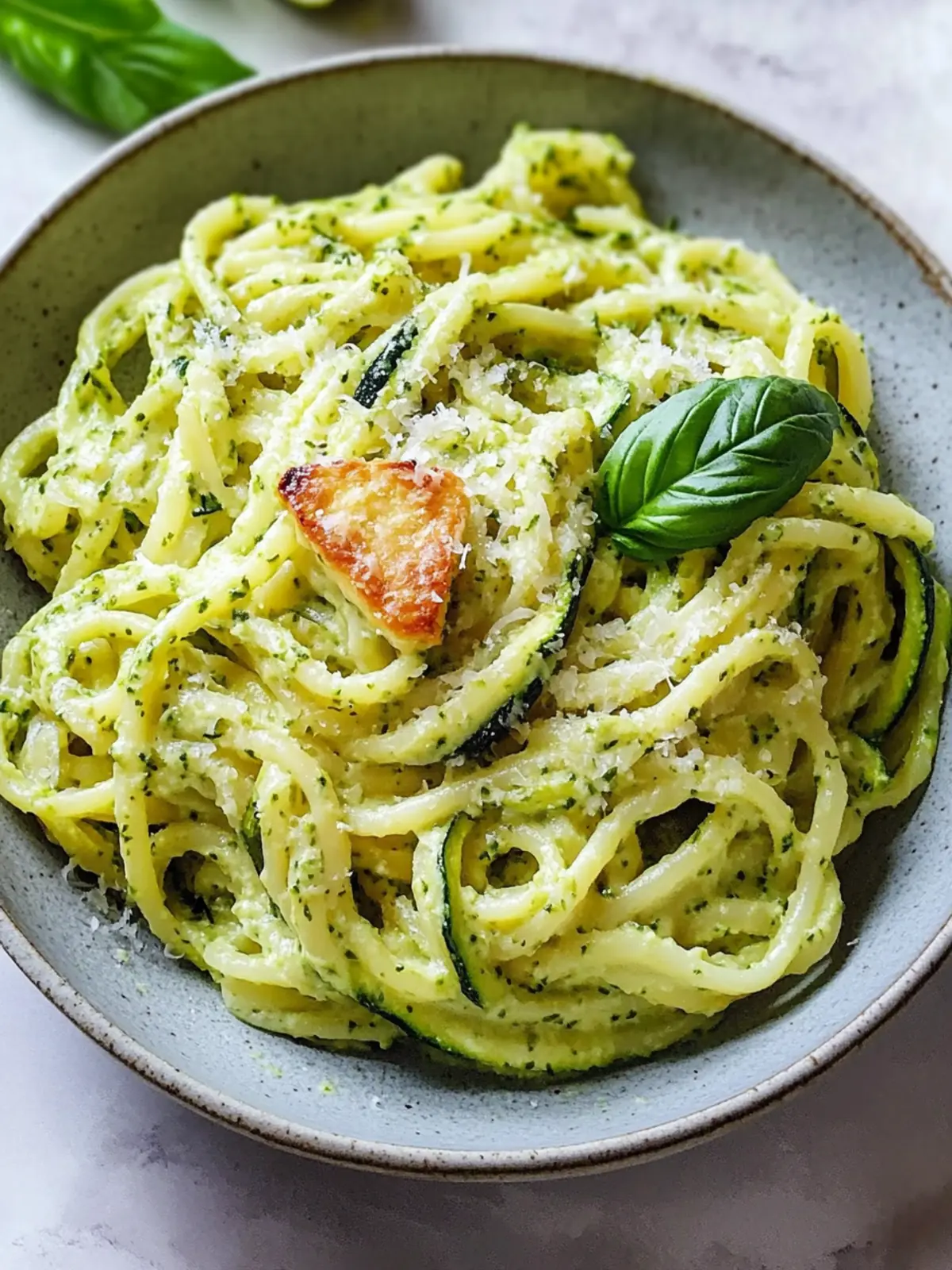 Creamy Zucchini Butter Pasta