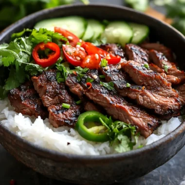 The Ultimate Guide to Vietnamese Grilled Beef with Rice