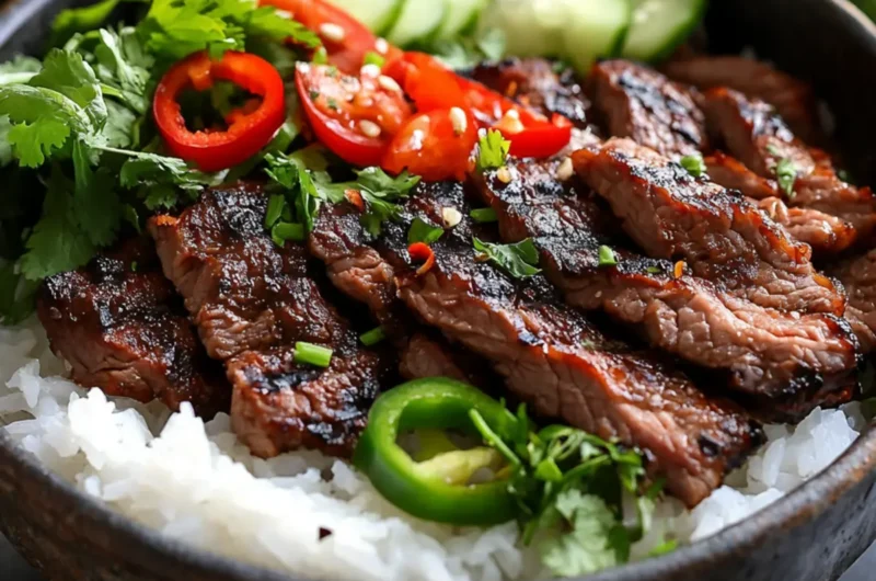 The Ultimate Guide to Vietnamese Grilled Beef with Rice