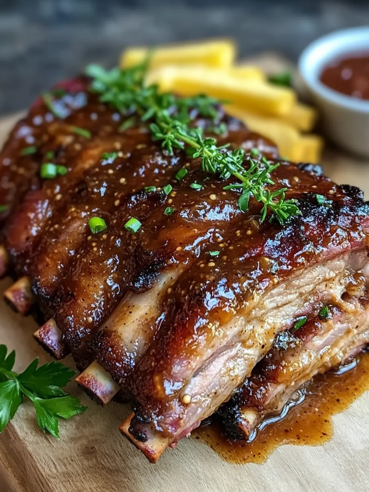 Melt-in-Your-Mouth Slow Cooker Honey Mustard Baby Back Ribs 2 Slow Cooker Honey Mustard Baby Back Ribs