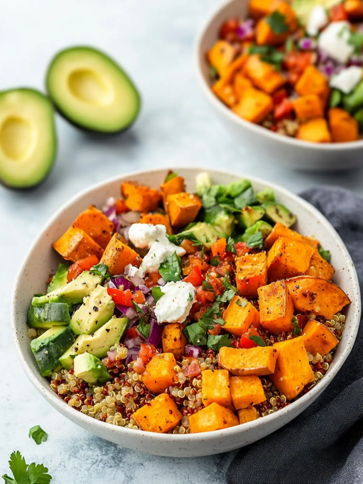 Quinoa Sweet Potato Bowls: A Flavor-Packed Power Meal 3 Quinoa Sweet Potato Bowls