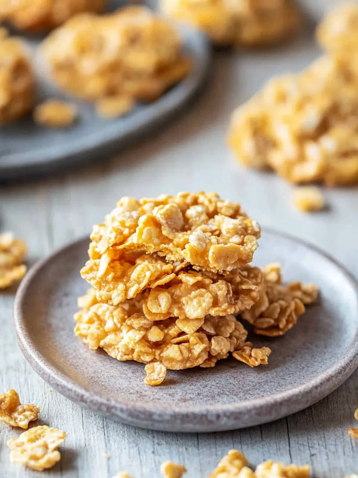 Peanut Butter Cornflake Cookies No Bake That Wow Every Bite 3 Peanut Butter Cornflake Cookies (no bake)