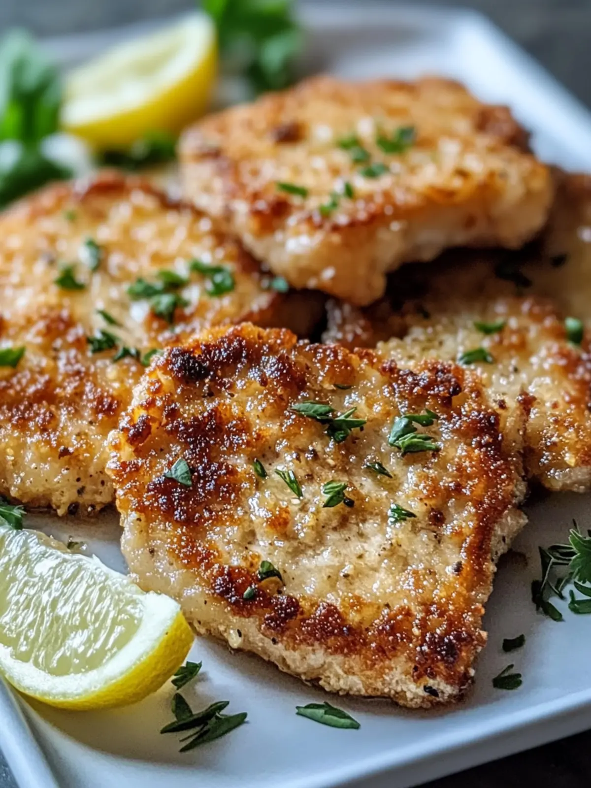 Italian Breaded Pork Chops