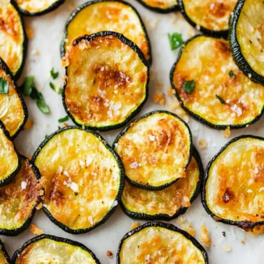 Baked Zucchini Chips