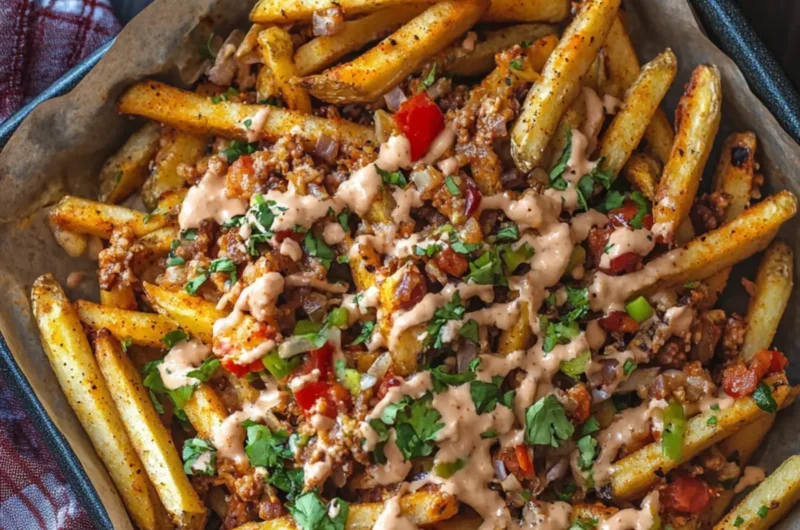 Cajun Dirty Loaded Fries