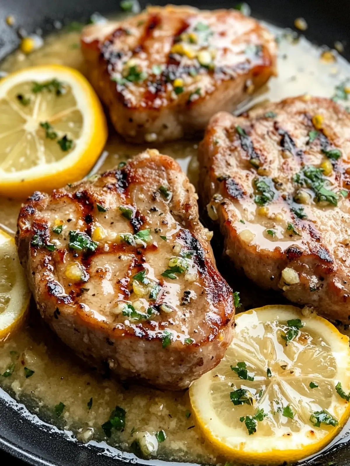 Garlic Lemon Pork Chops
