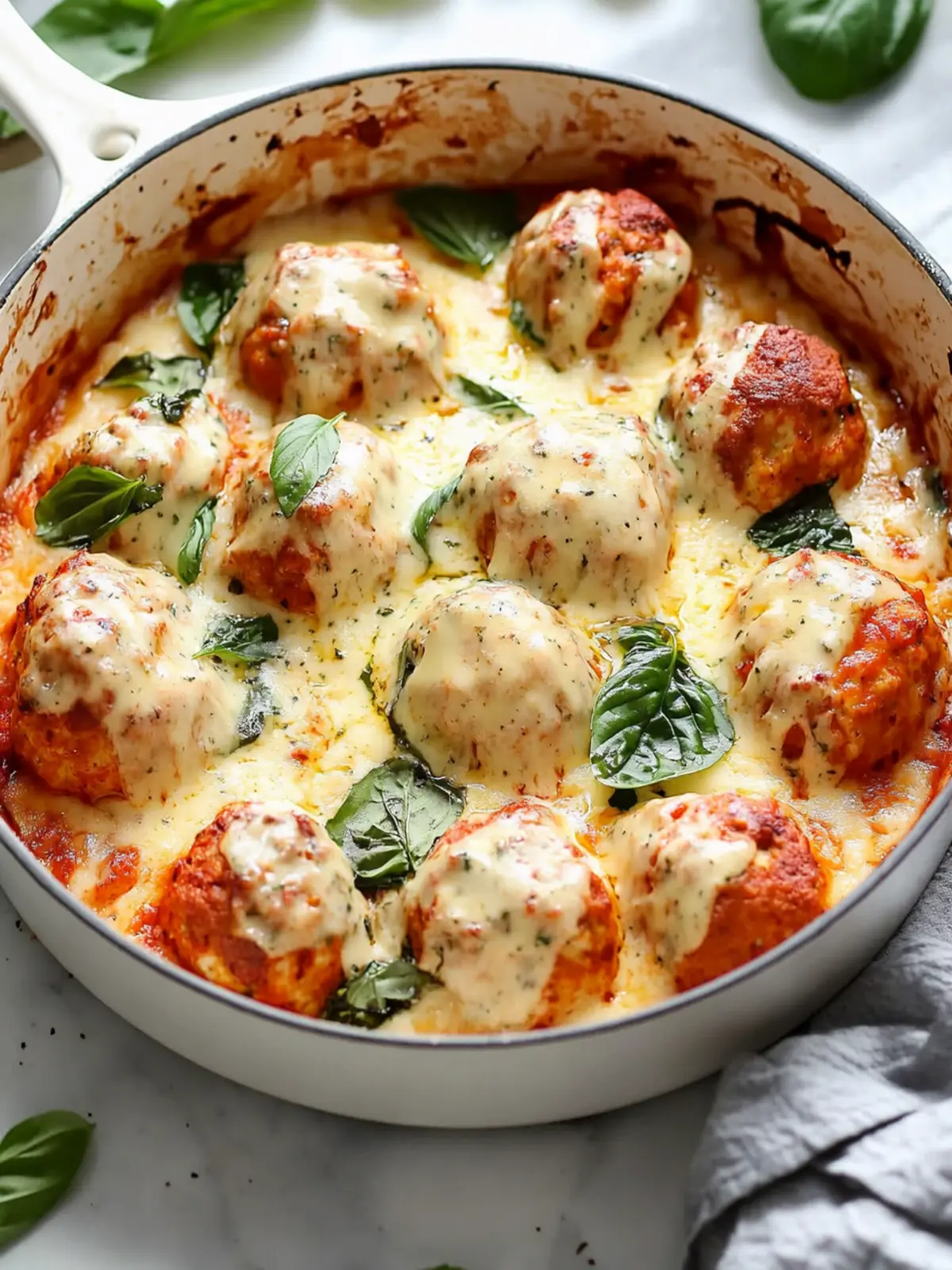 Juicy Baked Chicken Ricotta Meatballs for Flavorful Dinners 4 Juicy Baked Chicken Ricotta Meatballs