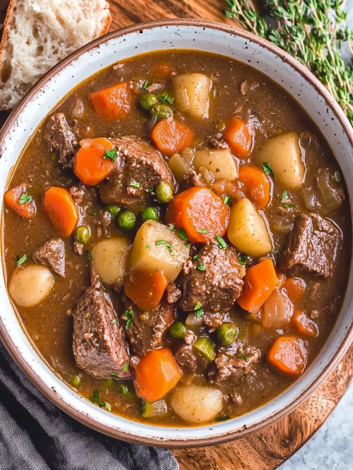 Slow Cooker Beef Stew (Gluten-Free)
