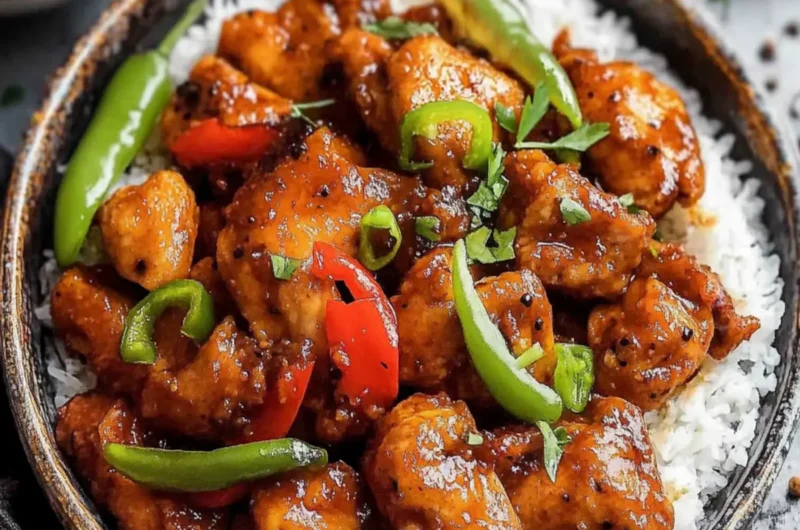 Black Pepper Chicken