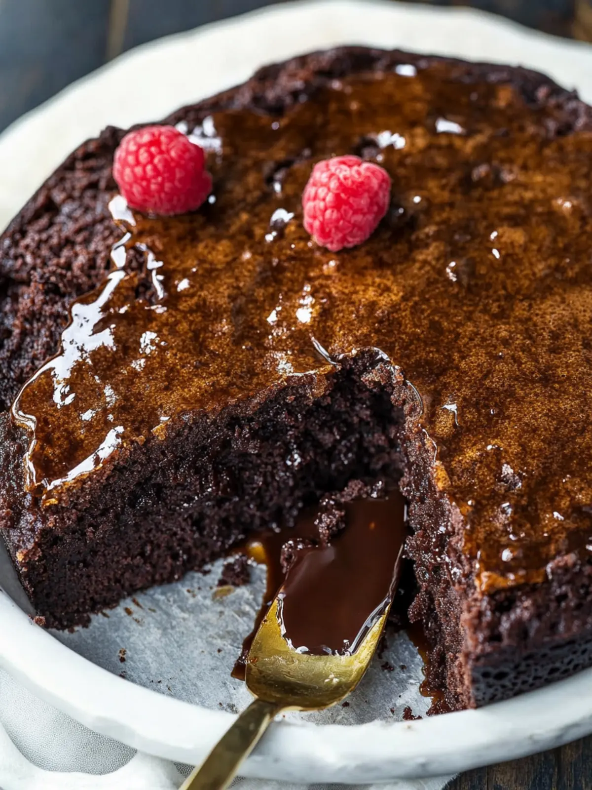 Indulgent Gluten-Free Chocolate Pudding Cake Dairy-Free Delight 2 Gluten-Free Chocolate Pudding Cake (Dairy-Free)
