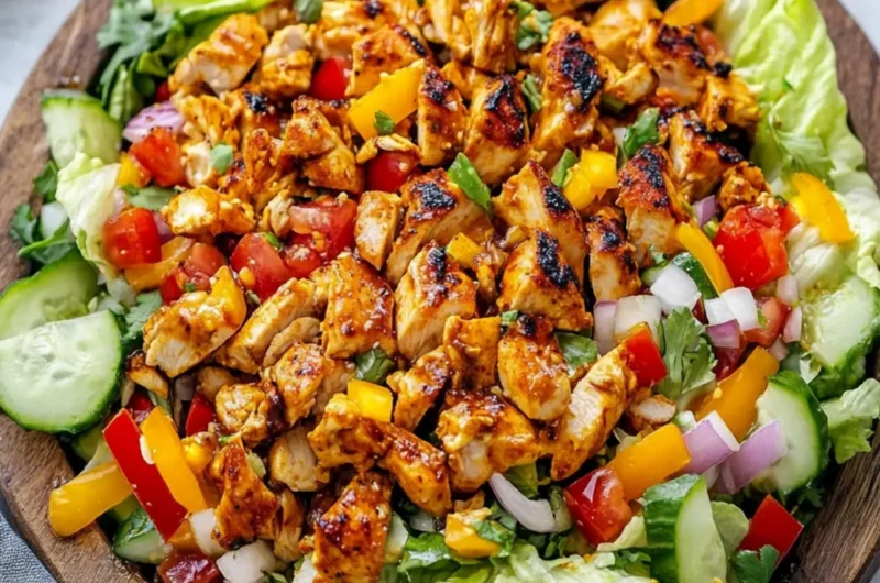 Honey Hot Chicken Salad