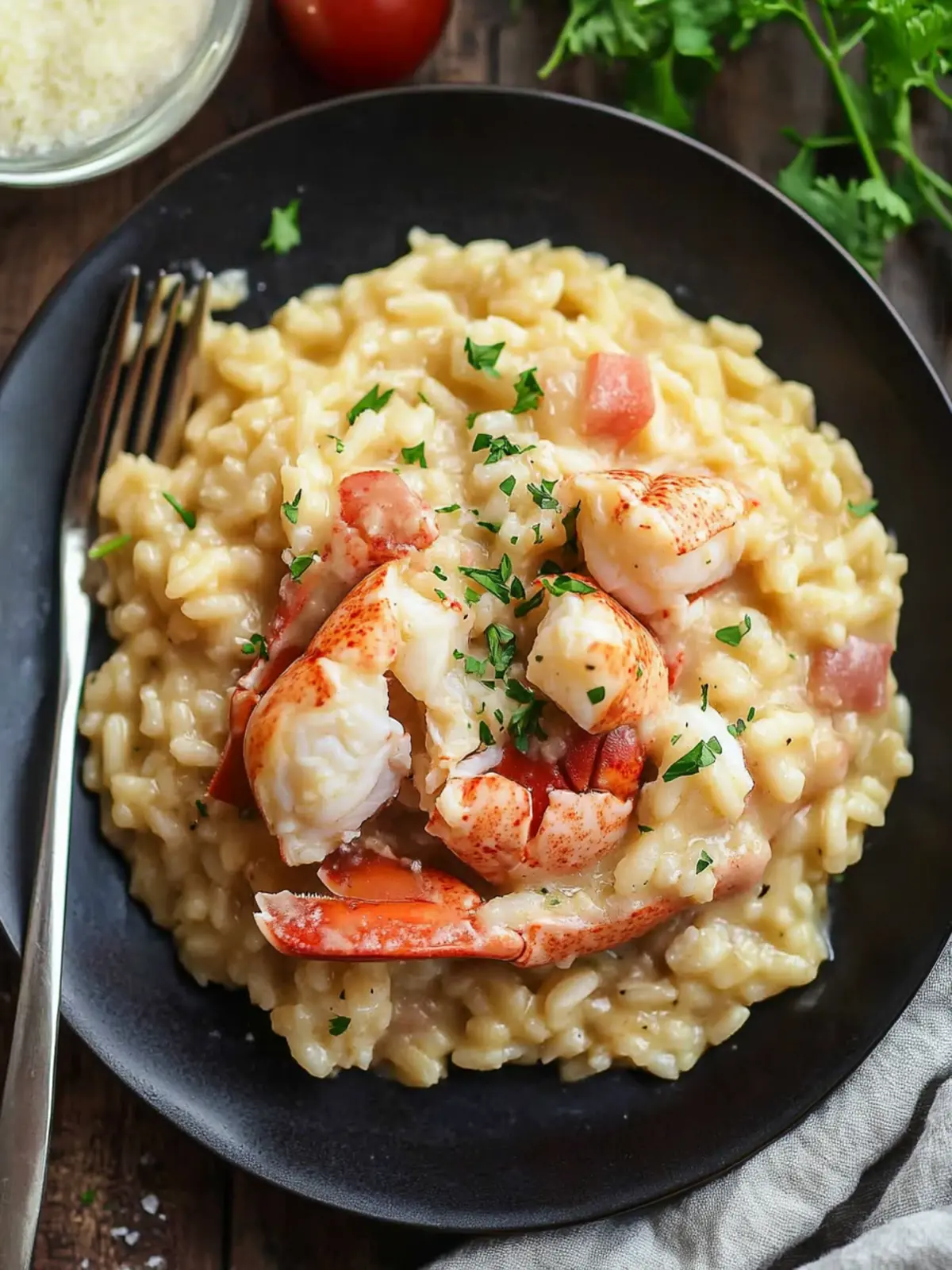 Lobster Risotto: A Luxurious Twist for Cozy Dinner Nights 3 Lobster Risotto