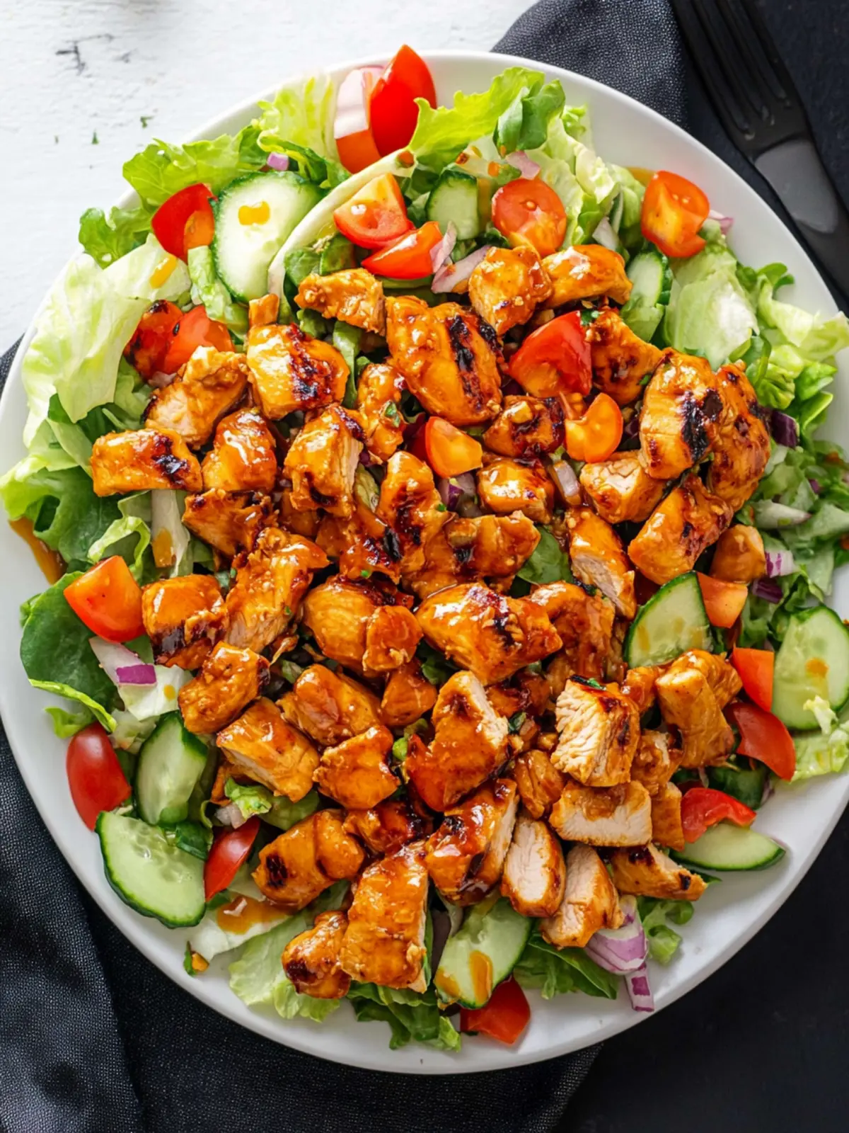 Zesty Honey Hot Chicken Salad for a Flavor Explosion 2 Honey Hot Chicken Salad