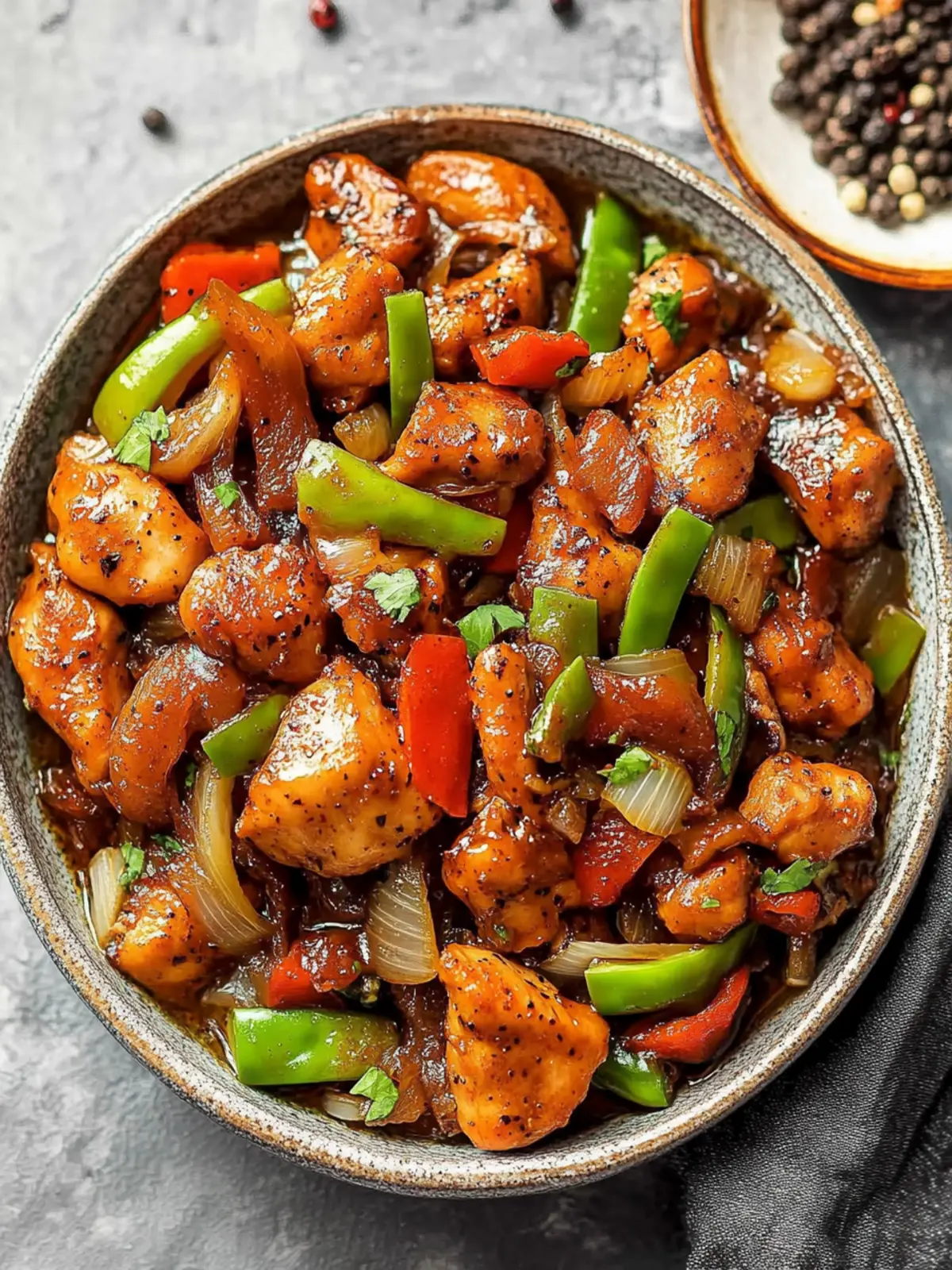 Black Pepper Chicken
