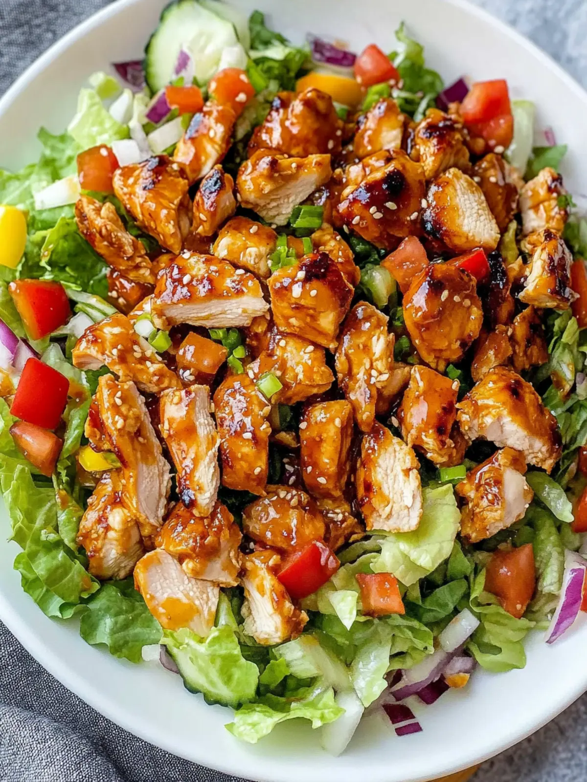 Zesty Honey Hot Chicken Salad for a Flavor Explosion 3 Honey Hot Chicken Salad
