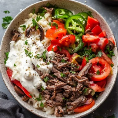 Philly Cheesesteak Bowl