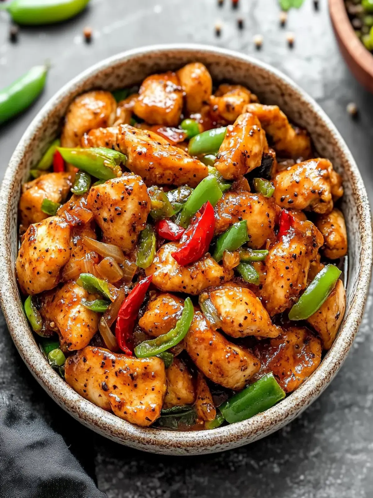 Black Pepper Chicken