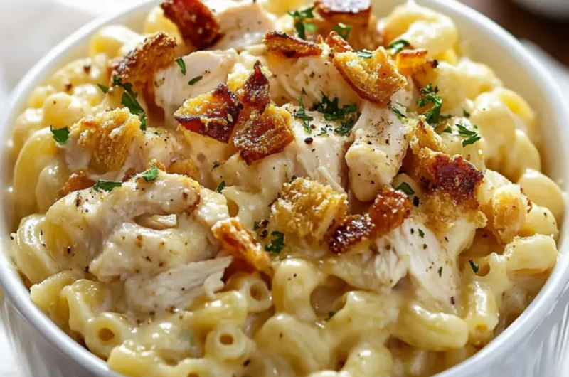 Chicken Ranch Macaroni and Cheese