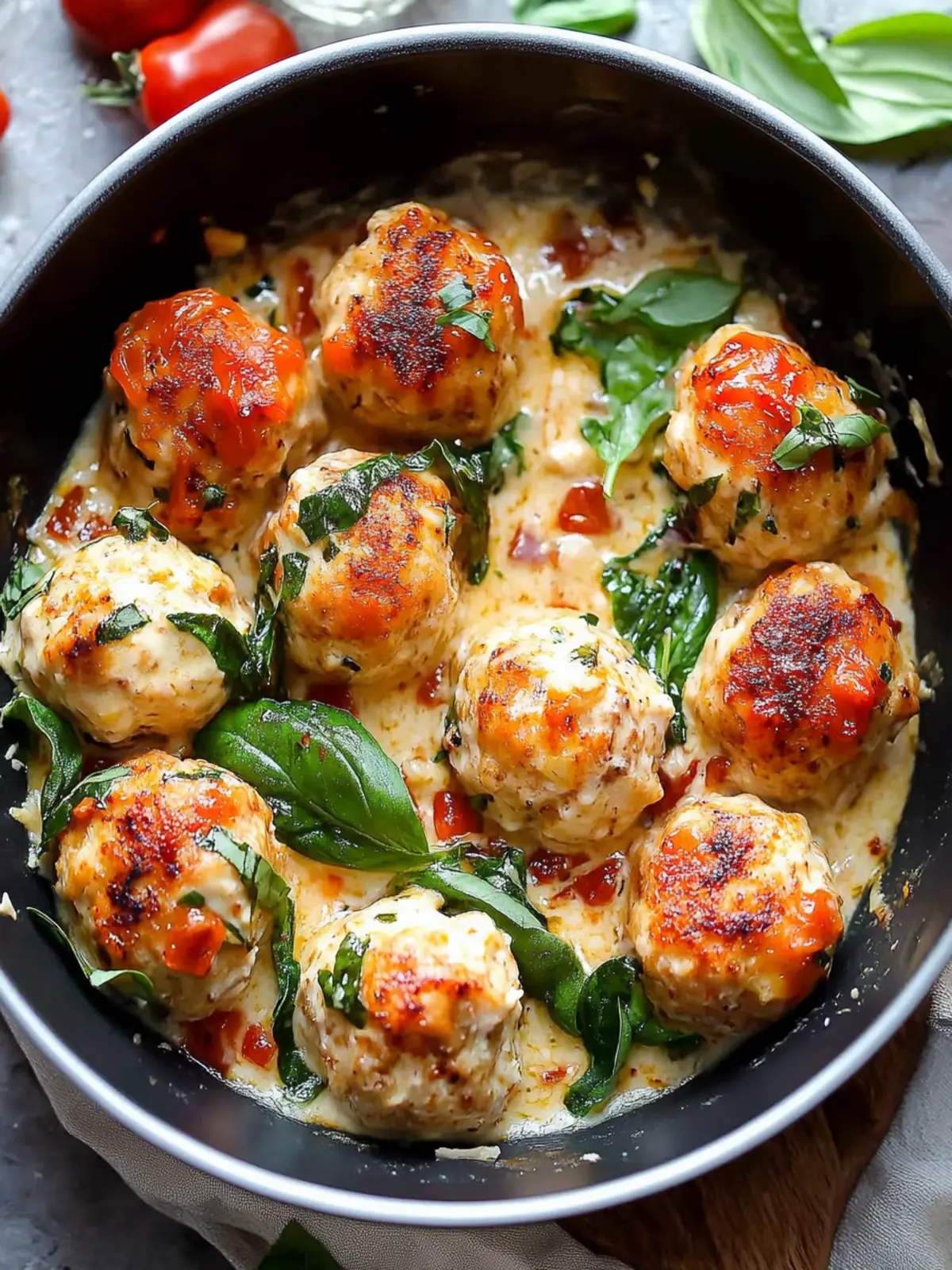 Juicy Baked Chicken Ricotta Meatballs for Flavorful Dinners 5 Juicy Baked Chicken Ricotta Meatballs