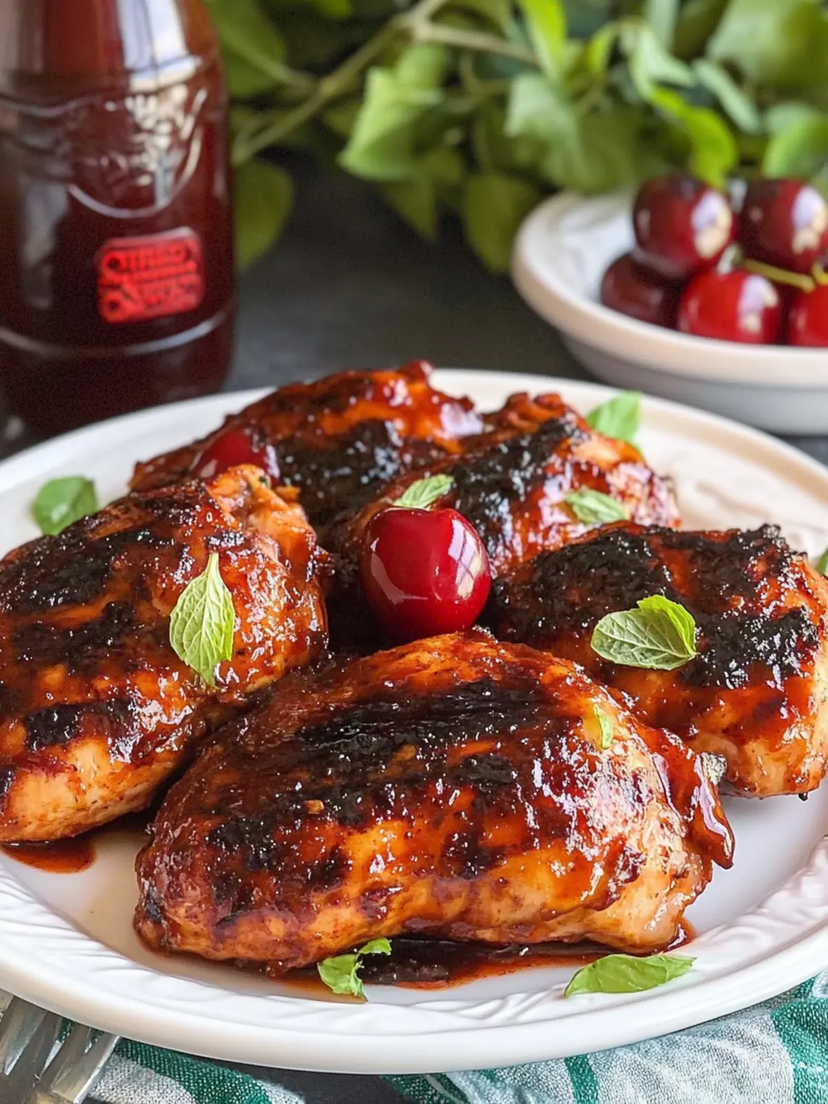 Savor the Flavor: Cherry Dr. Pepper Grilled Chicken Delight 4 Cherry Dr. Pepper Grilled Chicken