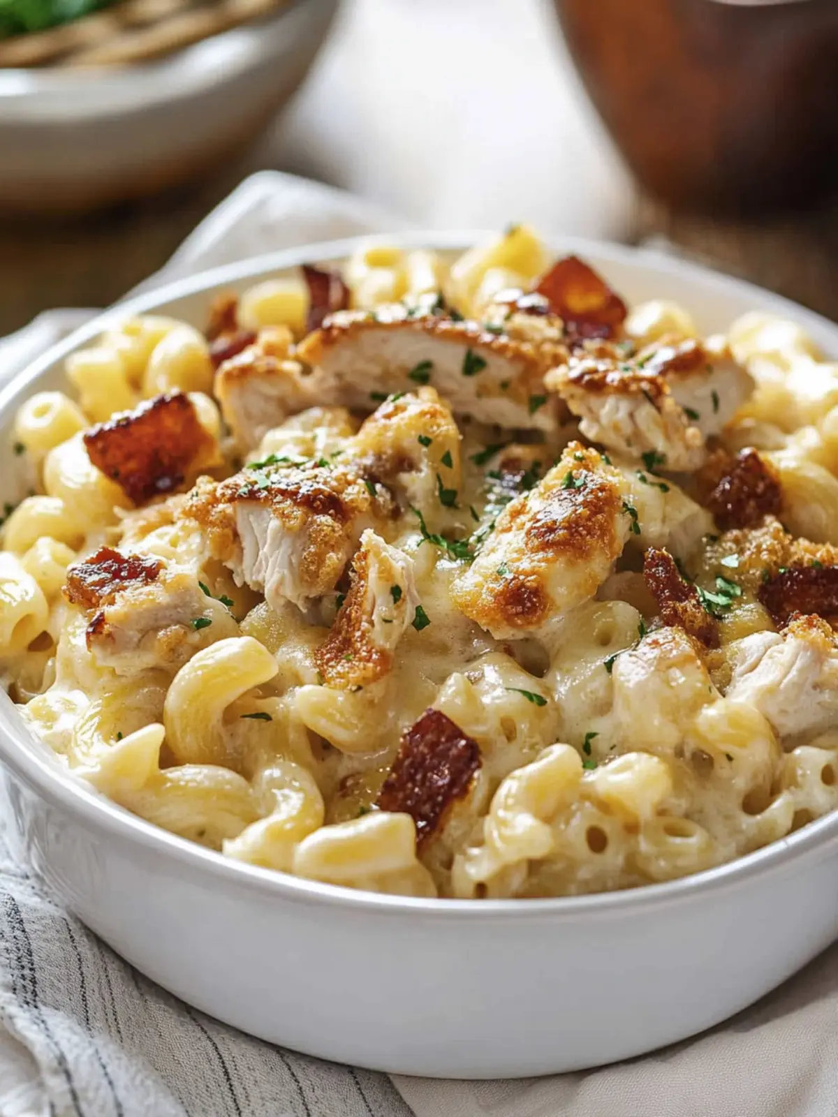 Creamy Chicken Ranch Macaroni and Cheese for Cozy Nights 3 Chicken Ranch Macaroni and Cheese