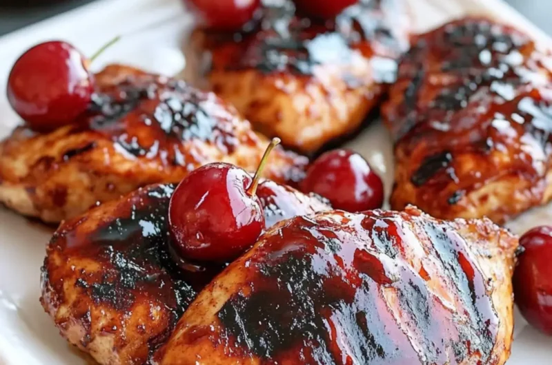 Cherry Dr. Pepper Grilled Chicken
