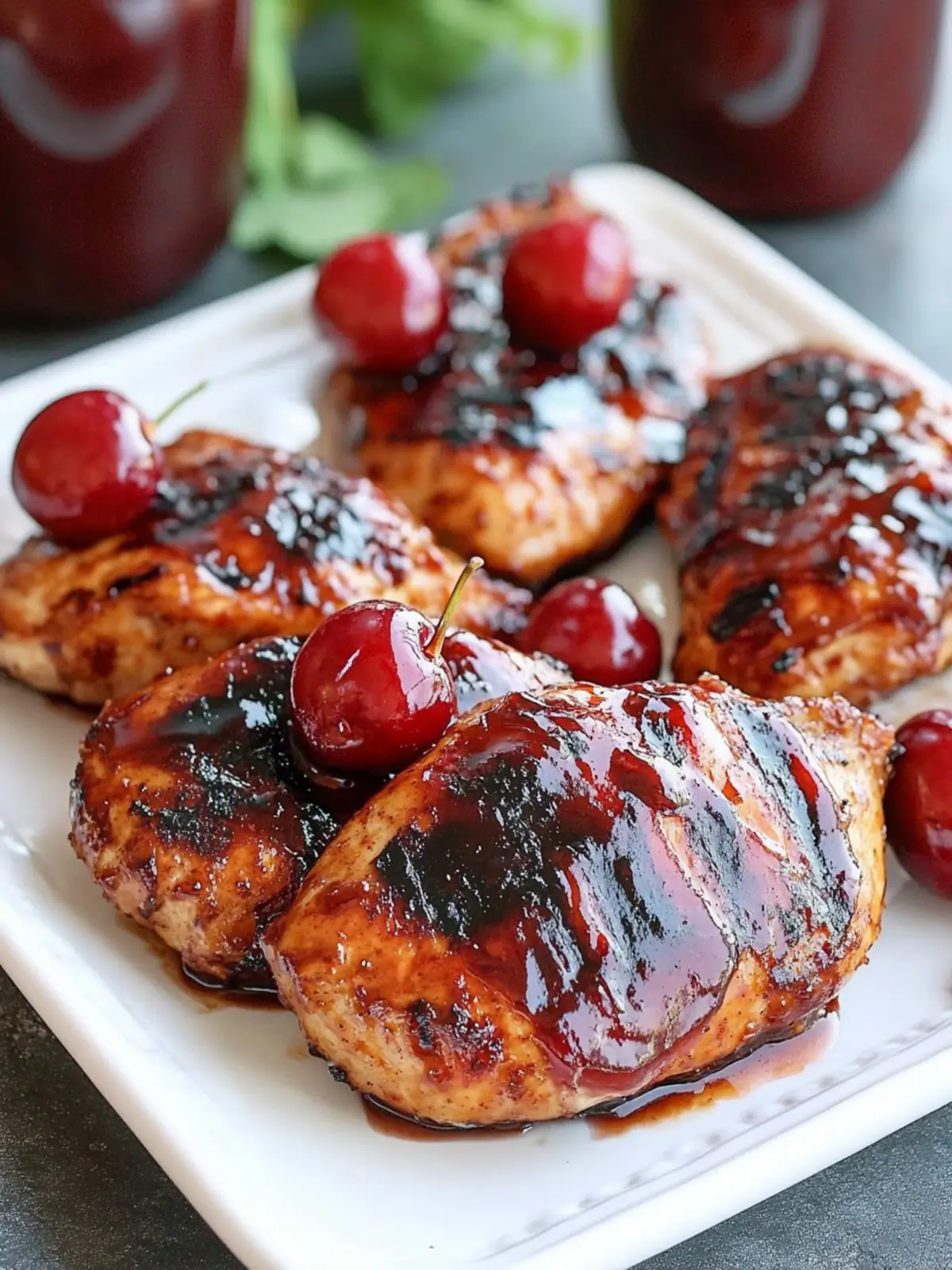 Savor the Flavor: Cherry Dr. Pepper Grilled Chicken Delight 5 Cherry Dr. Pepper Grilled Chicken