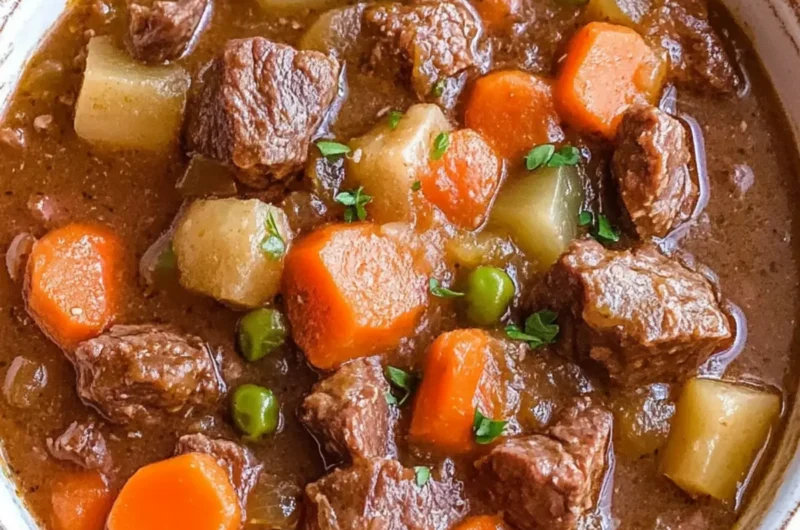 Slow Cooker Beef Stew (Gluten-Free)