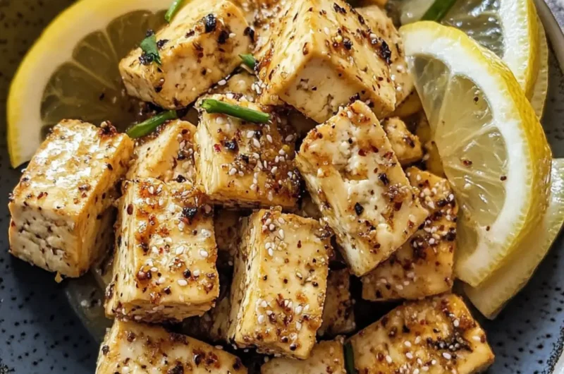 Lemon Pepper Tofu